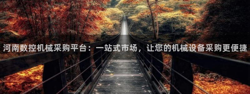 天辰娱乐APP下载:河南数控机械采购平台:一站式市场,让您的机械设备采购更便捷